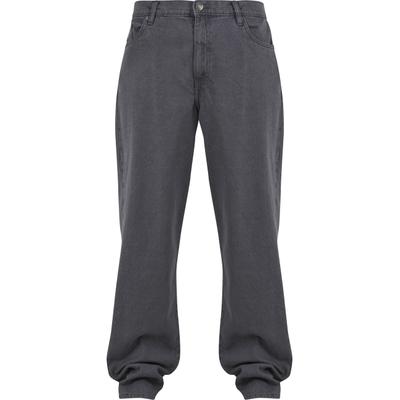 Bequeme Jeans URBAN CLASSICS "Urban Classics Straight Fit Denim", Herren, Gr. 32, Normalgrößen, grau (magnet), 100% Baumwolle, unifarben, normal, Jeans
