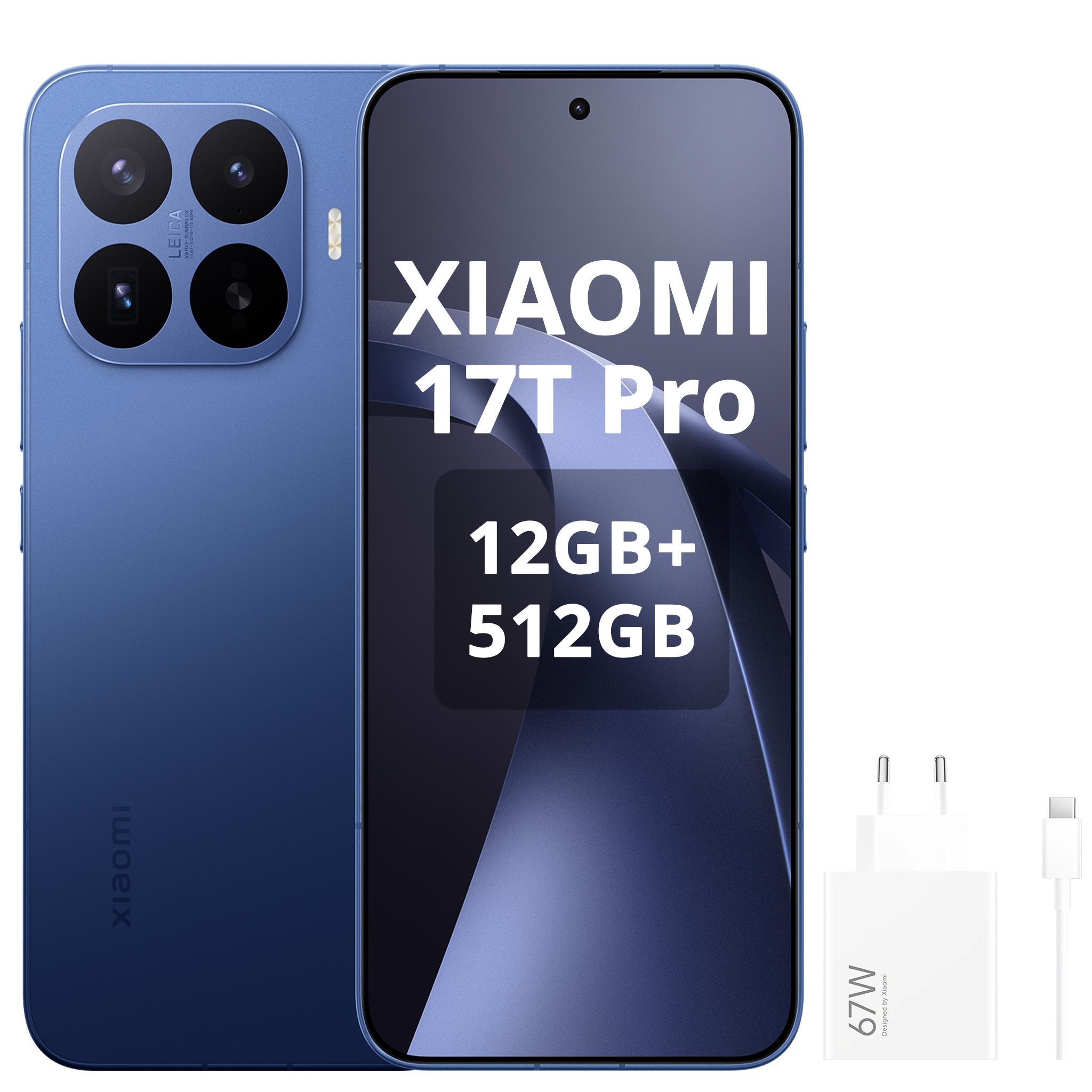 Xiaomi 17T Pro Smartphone 5G 12+512GB, 6.83", 7000mAh, Dunkelblau (mit Netzteil)