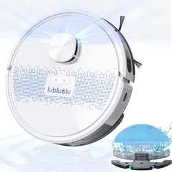 lubluelu SL60D 4000Pa LIDAR-Navigation Saugroboter - Weiß / EU