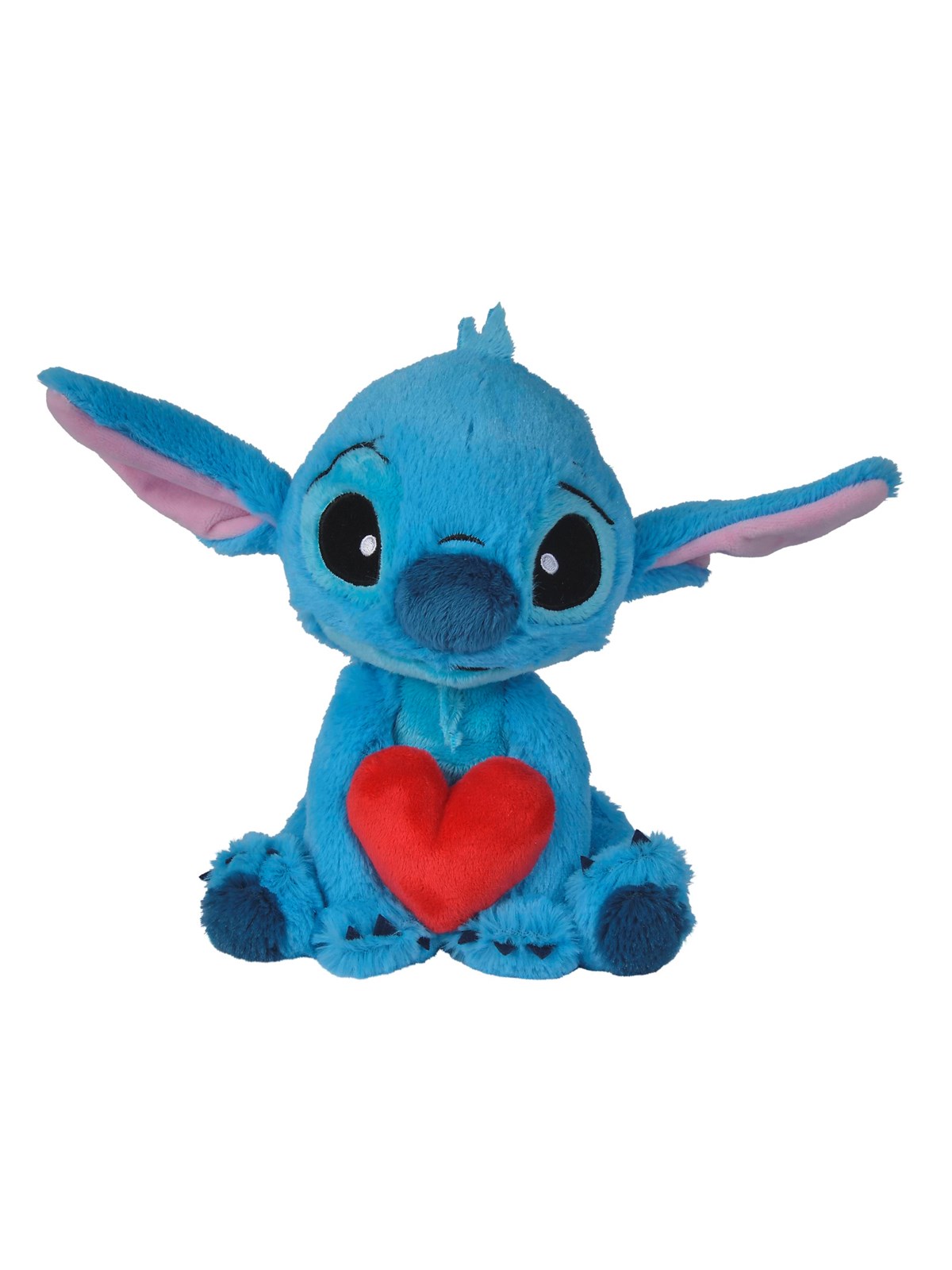 Simba - Stitch Holding Heart (25cm) - Teddybär & Kuscheltier