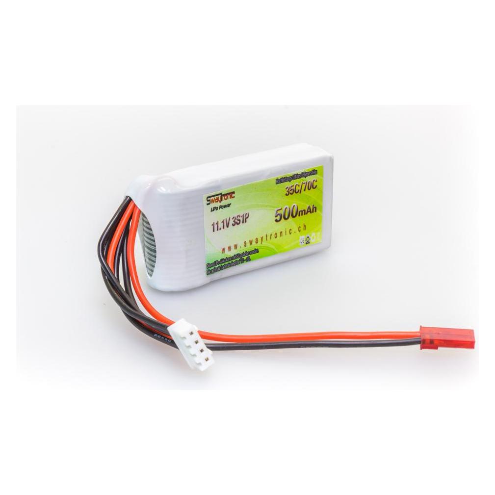Swaytronic LiPo. V35/70 Soft Case JST (500 mAh, 11.10 V) (7640159360360)