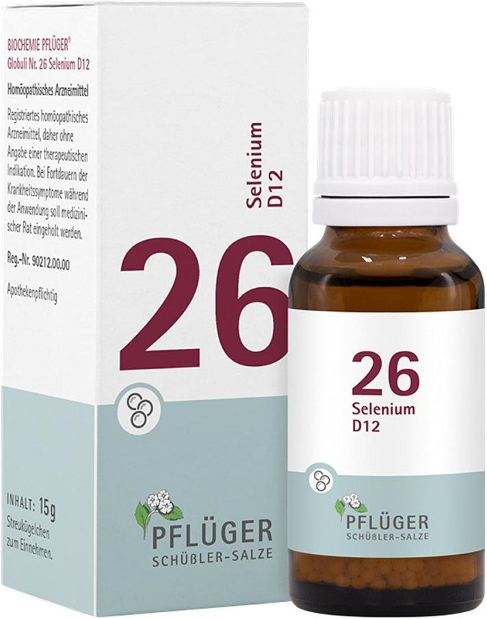 Schüßler-Salze Biochemie Pflüger 26 Selenium D12 Globuli