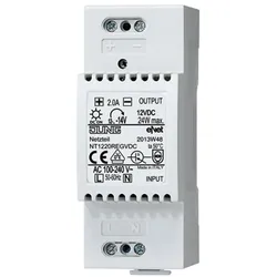 JUNG JG NT1220REGVDC Netzteil 12V REG (Netzteil), Elektronikzubehör + Gehäuse, Weiss