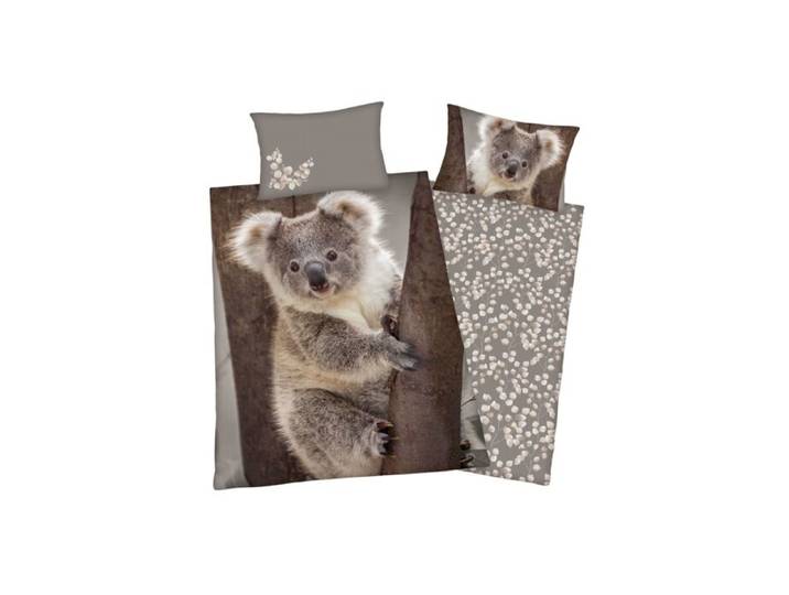 Bettwäsche mit süssem Koala auf Baumstamm