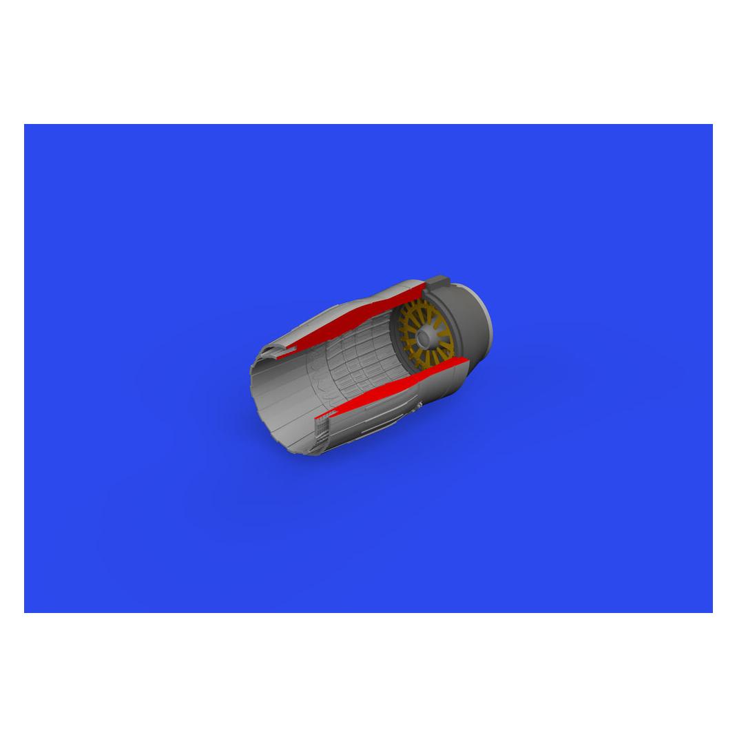 Eduard MiG-29 exhaust nozzles PRINT 1/72 GREAT WALL HOBBY (672332)