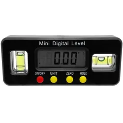 Winkelmesser digital mit integrierter Wasserwaage, 100 mm