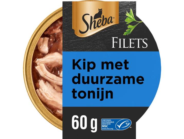 Sheba filets kip &amp; tonijn