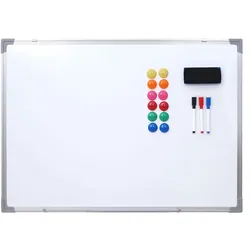 Décoshop26 - Magnetische Whiteboard-Tafel inklusive Zubehör 60 x 45 cm 04_0005119