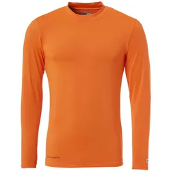 uhlsport Distinction langarm Funktionsshirt fluo orange 140