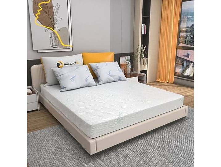 Mundialflex Kactus4stratiH24_120x200x24 Memory Foam, 120 x 200 cm, französisches Bett