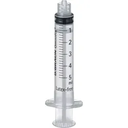 OMNIFIX Solo Spritze 5 ml Luer Lock latexfrei 100X5 ml Spritzen