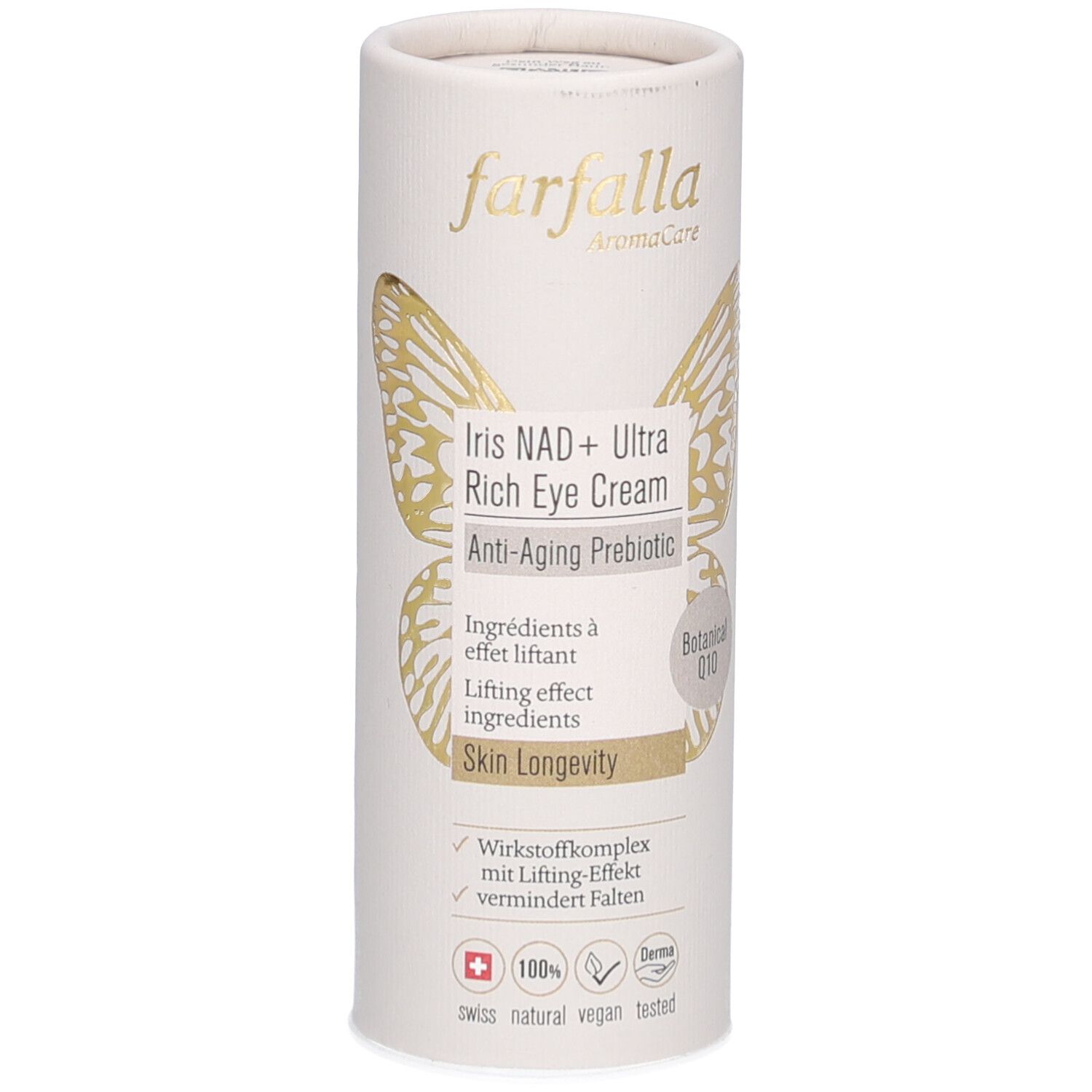 Farfalla Nad+ Eye Cream Iris ultra rich 15 ml Creme