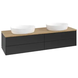 Villeroy & Boch Antao Waschtischunterschrank 1600x360x500mm L28011PD mit Beleuchtung FK/AP: PD/1
