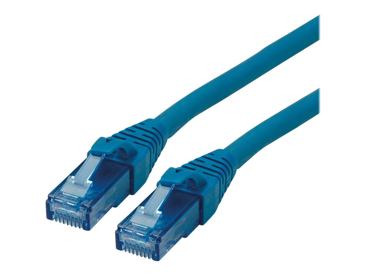 Roline Patch-Kabel RJ-45 (M) zu RJ-45 (M) 10 m UTP CAT 6a blau (21.15.2747)
