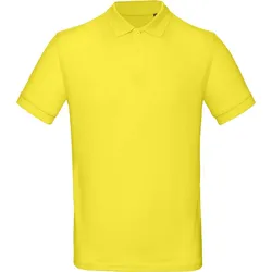 B&C Herren Bio Piqué Polo Inspire PM430 solar yellow XL
