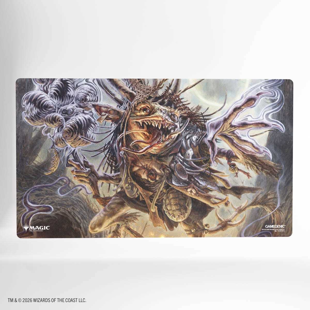Gamegenic MTG Lorwyn Eclipsed Prime Playmat - Auntie Ool, Cursewretch, Official Magic: The Gathering Playmat, 2 mm Cushioning