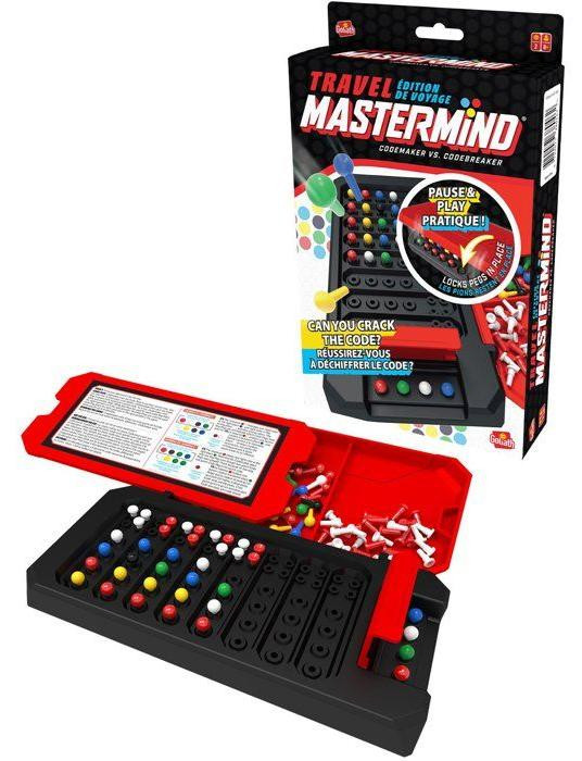 Goliath Mastermind Travel Box - Logisch en deductief gezelschapsspel voor 2 spelers vanaf 8 jaar