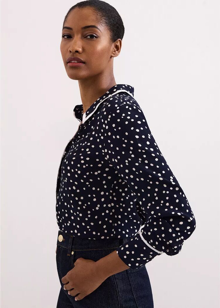 Phase Eight - Shirt, für Damen, Blau Größe 36