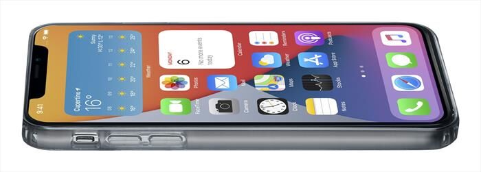 Cellular Line Clearduoiph12prmt Custodia Rigida iPhone12 Pro Max-trasparente