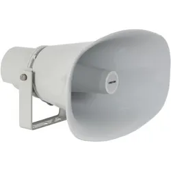 Fonestar Ip-66 Trompetenlautsprecher, 50/25W, 100V, PA Lautsprecher, Weiss