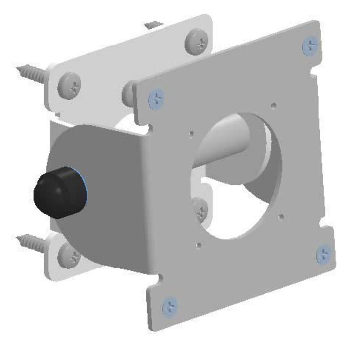 Ergonomic Solutions Wall Mount Flip - BLACK (SPM128-02)