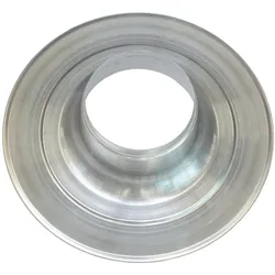 Flachdachkragen, Aluminium für Abgassystem 110 mm