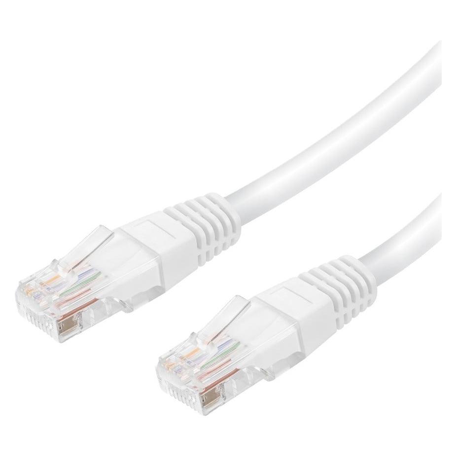 Vivanco CAT5e Netzwerkkabel, 2m (CAT5e, 2 m) (VVITLAN5E200W)