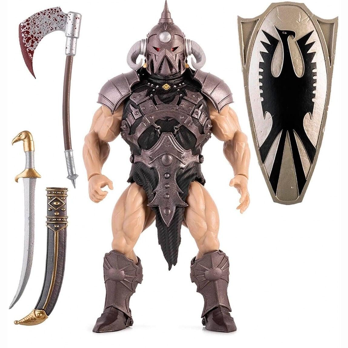 Frazetta Icon Death Dealer actiefiguur met accessoires, 14 cm
