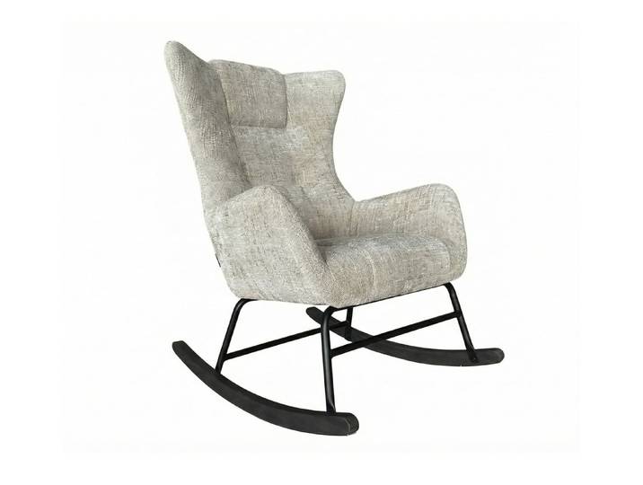 LC Home Relaxsessel LC Home Dakota Schaukelstuhl Webstoff gepolstert Relaxsessel