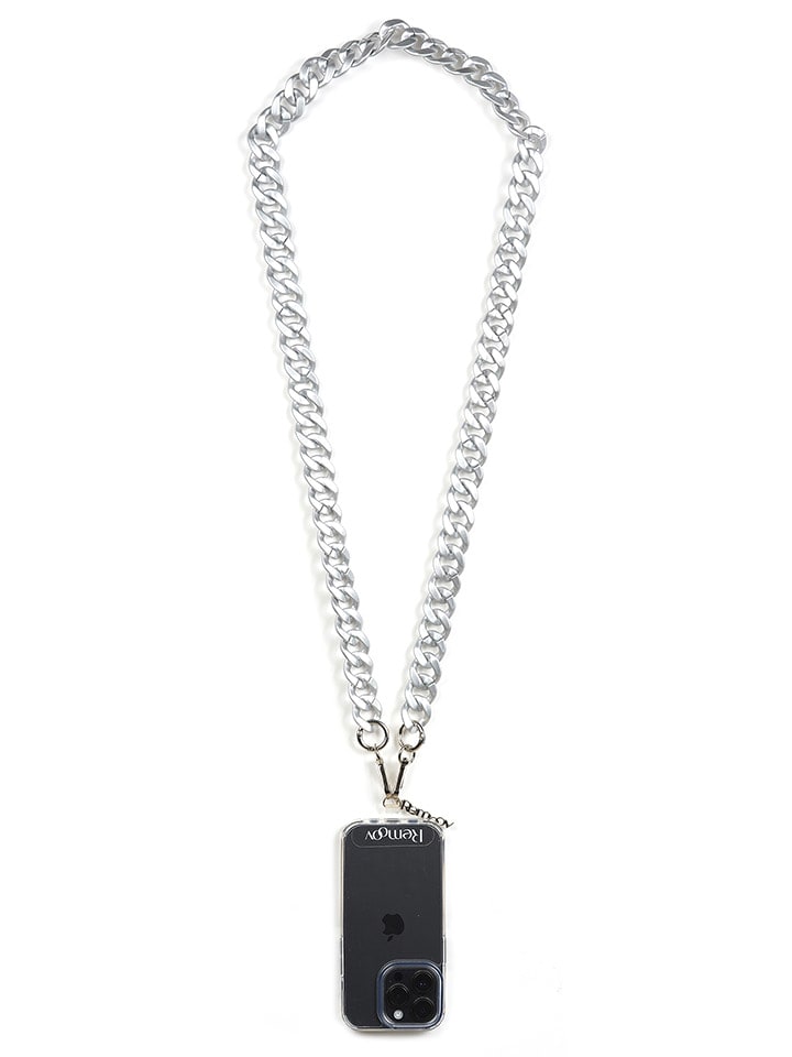 SmartCase Handykette "Helsinki" in Silber - (L)120 cm - onesize