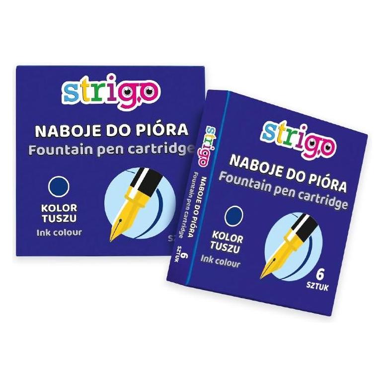 Stigo Bike STRIGO blaue Füllfederhalterpatronen (6x) (40946618)