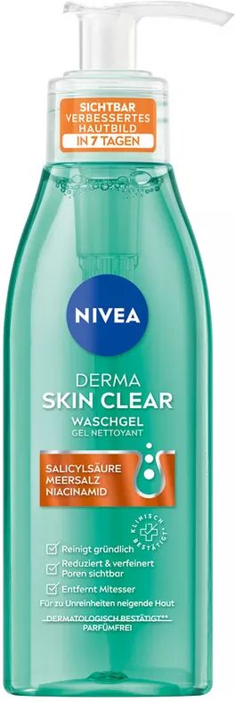 Nivea - Derma Skin Clear Waschgel, 150  ml