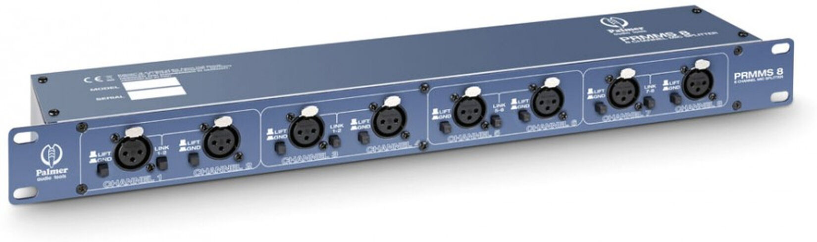 Palmer Pro Rmms 8 8-Kanal Mikrofon-Splitter