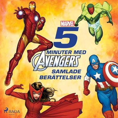 5 minuter med Avengers - Samlade berättelser - Marvel, Audio, 9788726705300
