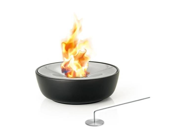 Blomus Fuoco Gel-Tischfeuer large Edelstahl/Keramik