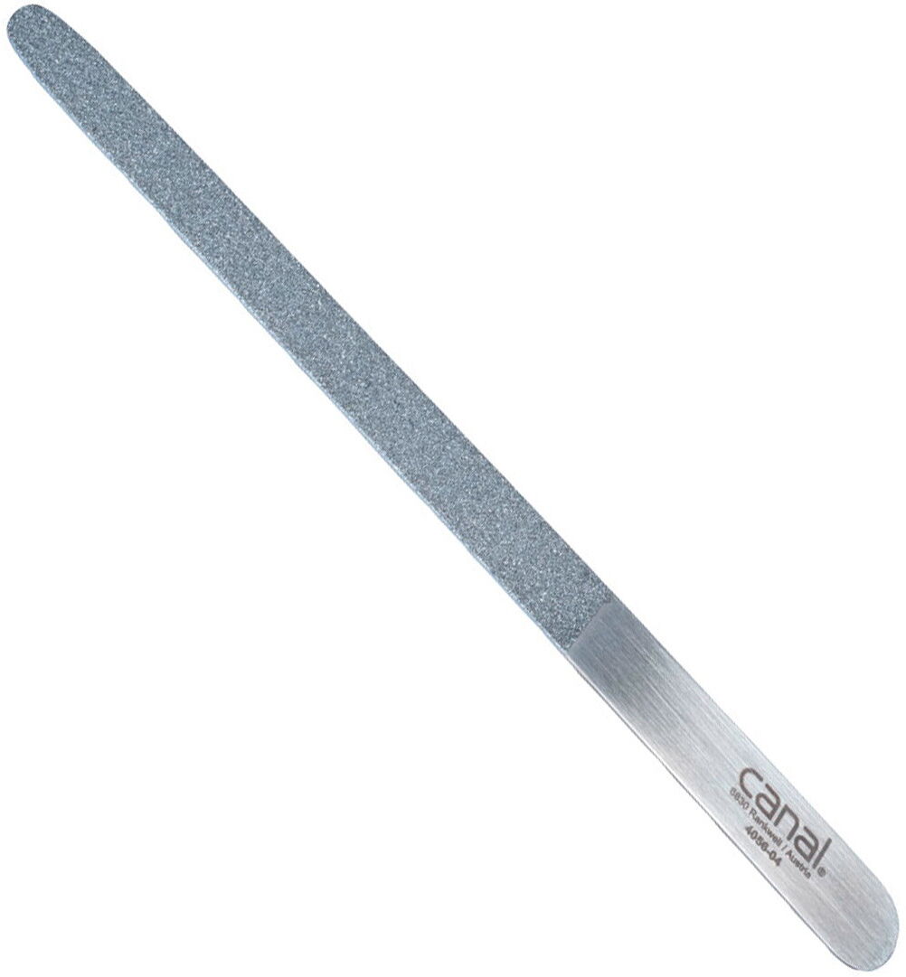 Canal Diamant Nagelfeile Rostfrei Runde Spitze 15 cm