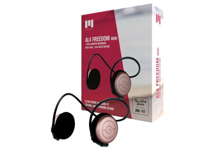 MIIEGO AL4 FREEDOM MINI Sport-Kopfhörer (Siri, Google Assistant, Bluetooth, IPX6 wasserfest)