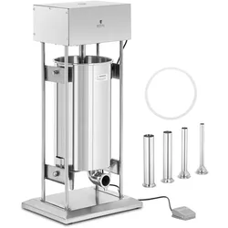 Royal Catering Wurstfüller - 25 L - elektrisch - inkl. 4 Füllrohre -
