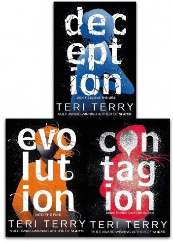 ORCHARD BOOKS Dark Matter Trilogy 3 Books Collection Set by Teri Terry - Contagion, Deception, Evolution
