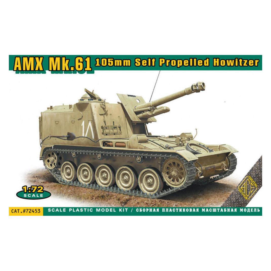 Ace AMX MK.61 105mm self propelled howitzer (ACE72453)