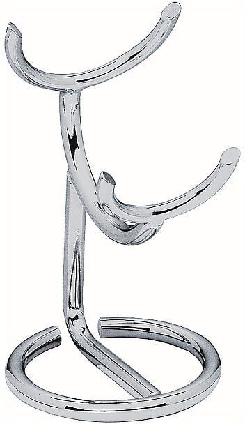 ERBE Metallhalter für Rasierpinsel (Silber) M