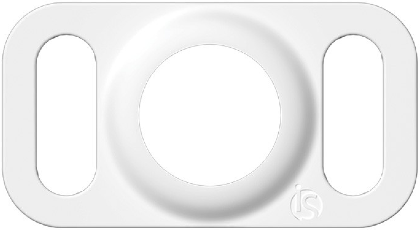 iS Capa AirTag para Coleira - Branco