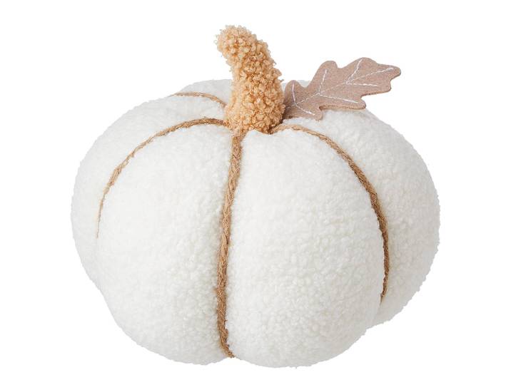 Deko-Kürbis Ø 20cm Beige/Creme