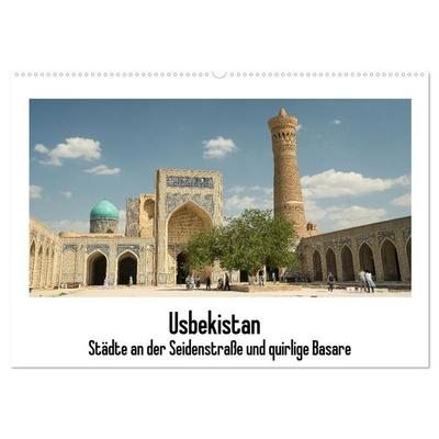 Usbekistan (Wandkalender 2027 DIN A2 quer), CALVENDO Monatskalender