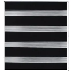Helloshop26 - Schwarzes lichtdurchlässiges Rollo 140 x 175cm Fenster Vorhang Sichtschutz Rollladen