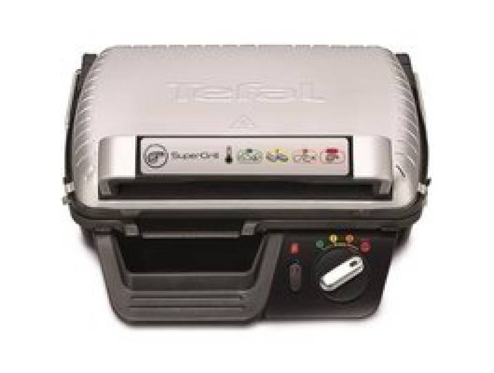 Grill TEFAL GC 450 B 32 - Puissance 2000 W - 2 positions (Gril et Barbecue) - Thermostat ajustable