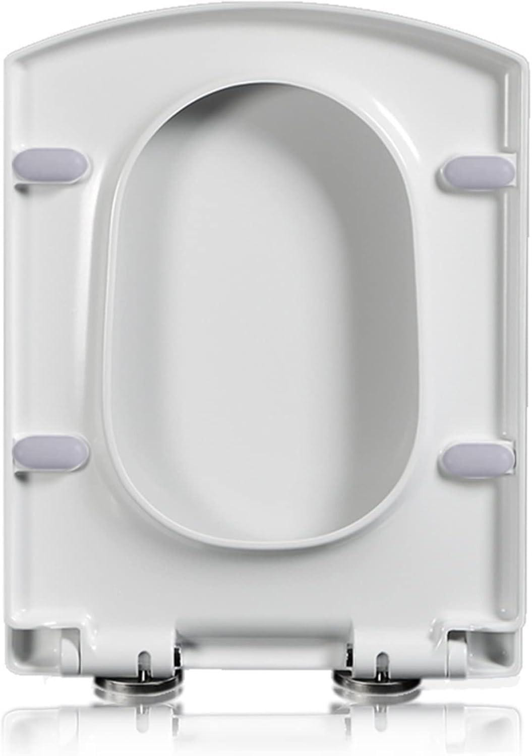 Wit toiletbril met softclose en quick release