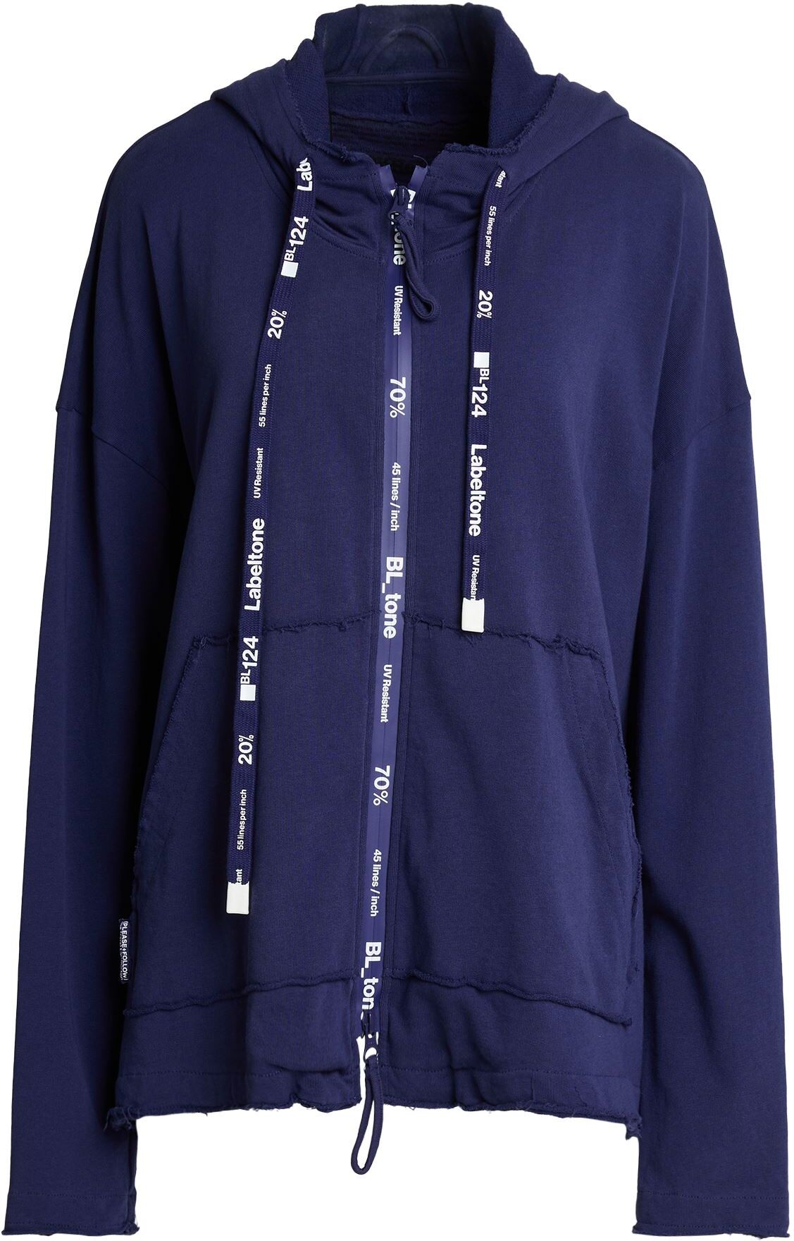 Black Label Sudadera Mujer Azul marino S Mujer