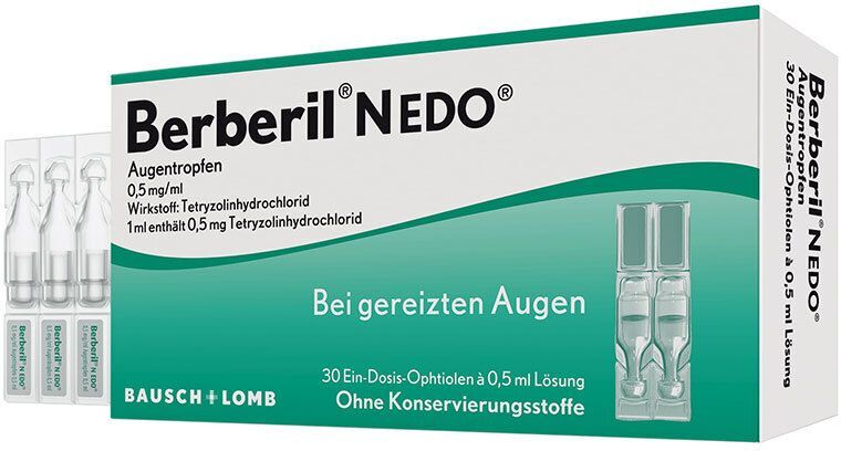 Berberil N EDO Augentropfen 30x0,5 ml