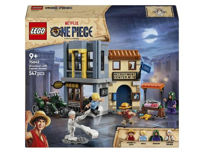 LEGO One Piece L'affrontement avec le capitaine Smoker 75642 LEGO